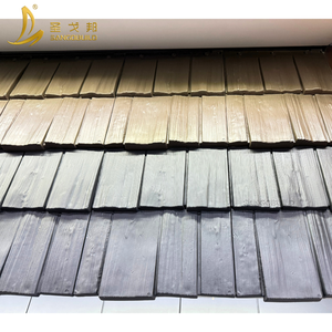 Paneles de Techo con Aspecto de <span class=keywords><strong>Madera</strong></span> Natural, Materiales de Construcción Chinos Antiguos, Tejas de Diseño Moderno - Product Image 6