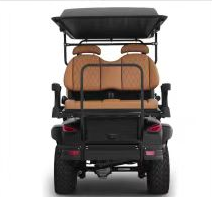 Carrito <span class=keywords><strong>de</strong></span> Golf Todoterreno <span class=keywords><strong>de</strong></span> Lujo: Asientos <span class=keywords><strong>de</strong></span> Cuero, Carga USB, Toldo Resistente a la Intemperie para Propiedades - Product Image 5
