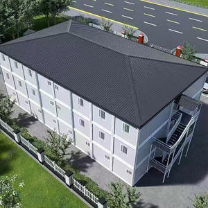 YINGRUI Listo-Hecho 40 Ft Container House Sudáfrica Fácil de instalar Oficina de sitio prefabricado y casas modulares para uso comercial - Product Image 6