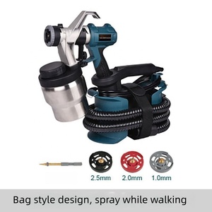 Machine de peinture au pistolet à air haute puissance NEOBRISKEN N505 avec chariot pour bricolage, boîte à roulettes électrique pour pulvérisation de peinture - Product Image 5