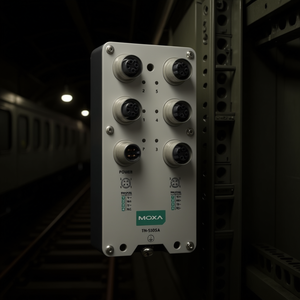 Switch Ethernet Industrial Moxa TN-5305A de 5 Puertos, Montaje en Riel DIN, Grado Ferroviario, Full-Duplex y Half-Duplex, 10/100Mbps, Compatible con VLAN - Product Image 3