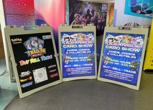 Portable extérieur A-Frame Double face trottoir signe affiche support Injection d'eau et rue signe publicité - Product Image 4