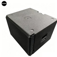 HDL 38-AS Caisson de basses actif unique de 18 pouces Caisson de basses en bois puissant Haut-parleur Line Array Concert Powered Professional