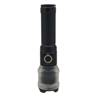 Lampe torche étanche IP65 en alliage d'aluminium, USB, lumière blanche froide 9000K, 1150LM, portée 400-500M, batterie 2200mAh, réversible, pour camping, 100+ modèles exclusifs