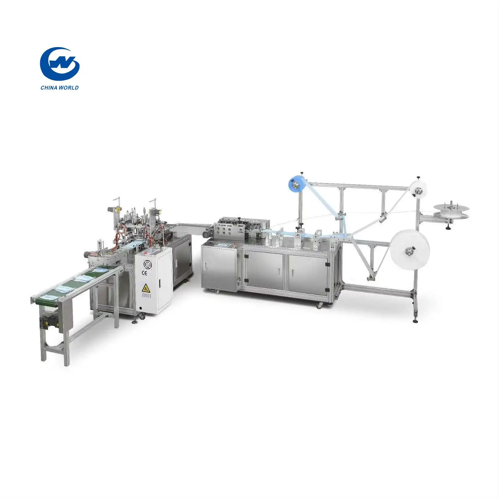 Face Mask Blank Making Machine/Automatic Face Mask Manufacturing Machine Non-woven Disposable Face Mask Machine