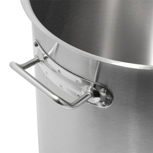 100 marmites à <span class=keywords><strong>soupe</strong></span> en acier inoxydable de qualité hôtelière, grande capacité, classiques, pour chefs - Product Image 2