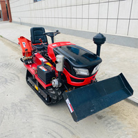 Offre Spéciale d'usine Tracteur à chenilles télécommandé Mini tracteur 25hp 35hp Tracteur agricole à chenilles avec CE