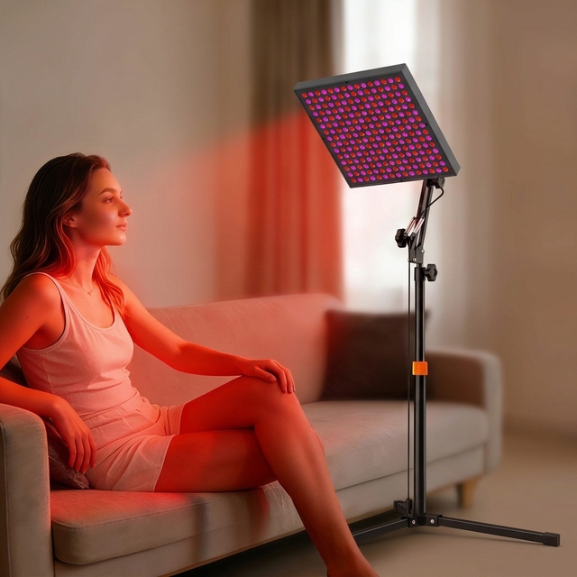 Home Use Pdt Machine Led Face 45W Red Infrared Light Therapy Machine Device Panel Dual Chip 660nm 850nm