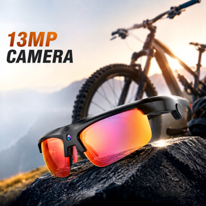 E08กล้อง Glasses13MP อัจฉริยะ POV AI 2026 US, อุปกรณ์ช่วยแปลเสียงสำหรับฟังเพลง - Product Image 1