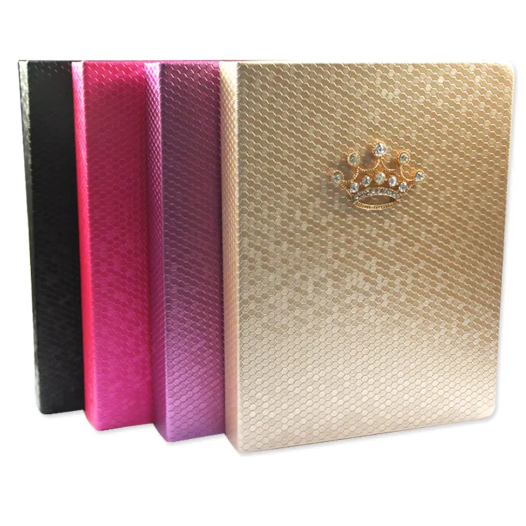 TSZS High Quality Professional 120 Colors Crown Art Nail Gel Polish Display Book With Rhinestone Nail Color Chart