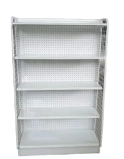 Foshan Dachang racking and shelf factory DC7 board back supermarket shelf
