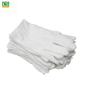 Guantes blancos de algodón de alta calidad Guantes de trabajo para servicio y limpieza - Product Image 2