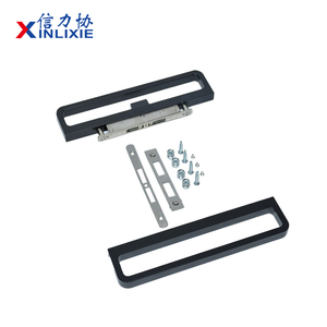 Nhôm Trượt Khóa Khóa Phụ Kiện Phần Cứng Đôi Kính Mỏng Trượt Tay Cầm Cửa Với Mỏng Bezel - Product Image 4