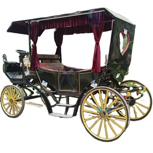 Chariot électrique sans chevaux de mode personnalisée avec auvent pour le transport touristique spécial à vendre - Product Image 4