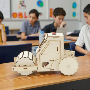 Handmade DIY Điện Đường lăn cho học sinh tiểu học gỗ khoa học kỹ thuật mô hình cho trẻ em 'nhỏ thí nghiệm thiết lập - Product Image 5