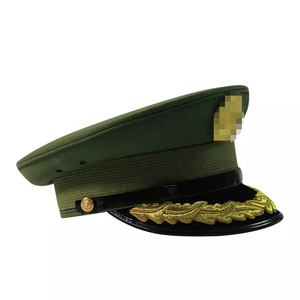 Venta directa de fábrica decorativa Gorra de oficial negra personalizada gorra de capitán adulto para <span class=keywords><strong>hombre</strong></span> - Product Image 3