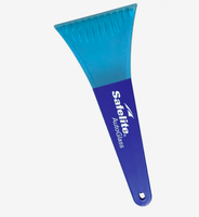Grattoir à glace robuste imprimé 5x11,5 pouces pour pare-brise de voiture, outil à neige, logo personnalisé promotionnel, vente en gros