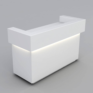 <span class=keywords><strong>Comptoir</strong></span> de réception de salon de coiffure et de manucure, meuble de beauté, design moderne blanc, <span class=keywords><strong>comptoir</strong></span> avant - Product Image 1