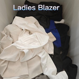 Blazers para mujer, cortavientos, abrigos cortavientos, precio económico, venta directa <span class=keywords><strong>de</strong></span> fábrica al por mayor, <span class=keywords><strong>ropa</strong></span> usada. - Product Image 1