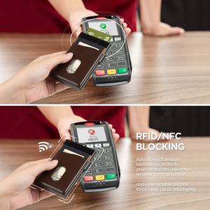 TILONSTAR TVC305 OEM Business Slim cuero crédito ID titular de la tarjeta bancaria hombres cartera tarjeteros para el trabajo y la vida diaria - Product Image 5