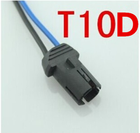 Conector de Bombilla LED FSYLX T10 W5W 168 194, Cable para Lámpara de Coche, Cable para Bombilla Automotriz, Adaptador de Enchufe para Bombillas LED T5 T10 T15