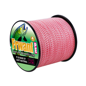 Ligne de pêche tressée Sport 4 brins 100M 300M Super Pe 0.06 0.08 0.6mm <span class=keywords><strong>carpe</strong></span> 2-100LB test ligne de pêche en mer ligne de calmar tressée - Product Image 6