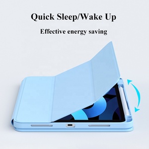 Mới Có Thể Tháo Rời 360 Xoay Có Thể Điều Chỉnh TPU Da Trường Hợp Bút Chì Chủ Magnetic Bìa Trường Hợp Đối Với <span class=keywords><strong>iPad</strong></span> Không Khí 4 5 <span class=keywords><strong>Pro</strong></span> 11 12.9 - Product Image 6