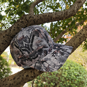 Бейсболки с индивидуальным камуфляжным принтом и вышитым логотипом, 5-панельные кепки OTTO <span class=keywords><strong>Camo</strong></span> Trucker, кепки-фреймы - Product Image 3