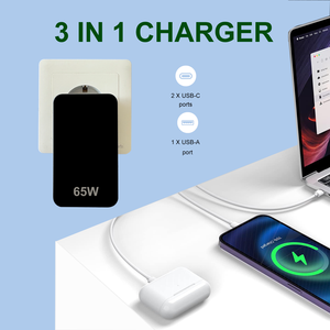 Travel Businessperson Laptop <strong>Adapter</strong> 65W EU Plug <strong>USB</strong> Type-c Fast Charging Phone <strong>Tablet</strong> Available <strong>for</strong> Mobile Accessory <strong>Suppliers</strong> - Product Image 5