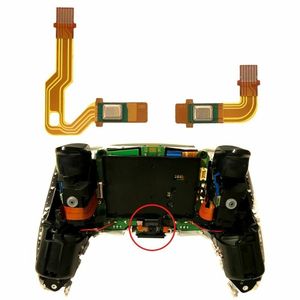 Cordon d'amplificateur de haut-parleur V1.0 V2.0 V3.0 <span class=keywords><strong>L</strong></span> R pour <span class=keywords><strong>Playstation</strong></span> <span class=keywords><strong>5</strong></span> PS5 Controller Internal Microphone Mic Ribbon Flex Cable Replacement - Product Image 2