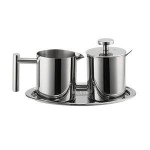 Olla de <span class=keywords><strong>acero</strong></span> inoxidable para azúcar y leche, 304, para café, restaurante, té, azúcar y leche - Product Image 1