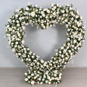 Хит продаж, свадебное украшение, фон с изображением цветка сердца, красная арка в форме сердца, Предложение ко Дню Святого Валентина - Product Image 6