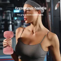 Mancuernas de Hierro Fundido Sólido para Fitness en Casa, para Mujeres, Hombres, Adolescentes, Estudiantes de Primaria y Niños, Modelo Pequeño