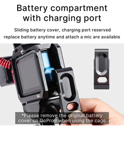 Vente en gros kit de cage pour appareil photo Ulanzi G9-5 <span class=keywords><strong>Go</strong></span> <span class=keywords><strong>Pro</strong></span> 12 11 10 <span class=keywords><strong>9</strong></span> boîtier en alliage cage pour appareil photo en métal avec sabot froid pour appareil photo <span class=keywords><strong>Go</strong></span> <span class=keywords><strong>pro</strong></span> <span class=keywords><strong>9</strong></span> - Product Image 2