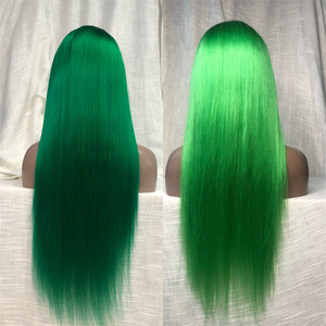 Perruques de cheveux humains brésiliennes ondulées 100 % naturelles vietnamiennes blondes couleur 613 de 30 pouces, avec dentelle frontale HD, double épaisseur, fournisseur - Product Image 3