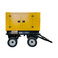 Generador Móvil Diésel de Bajo Ruido con Motor Yuchai Certificado por SYSF CE, 30-100Kw, con Control Remoto, 400V 50Hz, 100% de Eficiencia