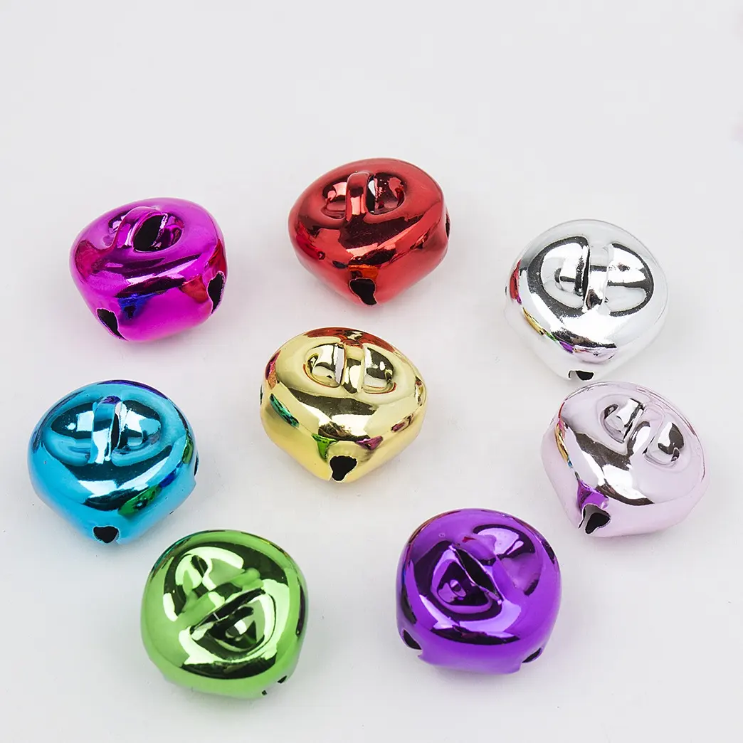 6mm-38mm DIY Metal Craft Bell Christmas Shiny Jingle Bells for Decorations Jewelry Making Dog Cat bells