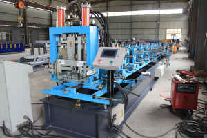 Máquina Perfiladora de Canales Metálicos de Acero Galvanizado de Calibre Ligero con Control PLC, para Montantes y Rieles en C, <span class=keywords><strong>Z</strong></span> y <span class=keywords><strong>Purlin</strong></span> - Product Image 5