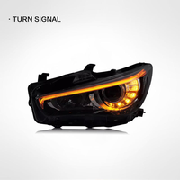 Phares LED modifiés pour Infiniti Q50L 2014-2019, phares LED DRL, clignotants, feux de route 12V