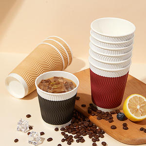 OEM 8oz 12oz 16oz Disposable Single Wall Paper Cup Biodegradable Paper Coffee Cups Recyclable Paper Cup