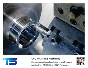 Bộ phận cho CNC gia công làm cho mandr mandr Mandrel biển mazak cơ khí kim loại phay tự động không khí hợp kim nhôm Bộ phận cho CNC - Product Image 5