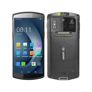Urovo DT50 thu thập dữ liệu 2D Máy Quét Mã Vạch Android 9 11 không thấm nước PDA cầm tay công nghiệp gồ ghề PDAs cho DHL hậu cần