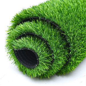 Venta caliente <span class=keywords><strong>precio</strong></span> directo de fábrica de césped artificial de fútbol paisajismo plantas artificiales hierba con fuego - Product Image 2