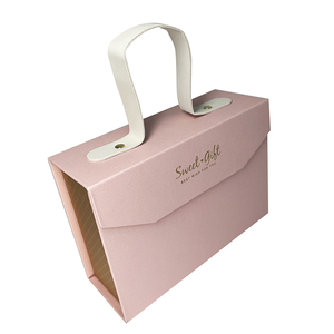 Good Quality Handbag Packaging Box Rectangular Candy Box <strong>Suitcase</strong> <strong>Cardboard</strong> Box - Product Image 5