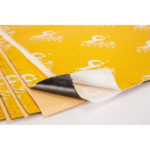 Alfombrilla amortiguadora de sonido para <span class=keywords><strong>coche</strong></span> de butilo de alta calidad, aislamiento de ruido automotriz y hojas amortiguadoras de vibraciones - Product Image 2