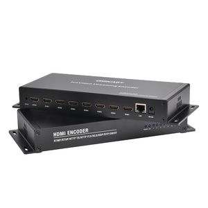 Codificador IP H.265 8 en 1, 1080p, Codificador de Video para Transmisión en Vivo <span class=keywords><strong>IPTV</strong></span> - Product Image 1