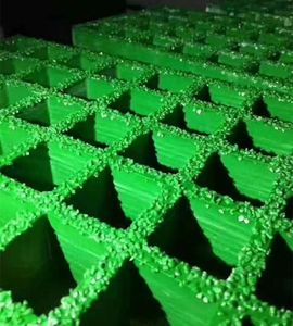 Nhà Máy Giá cường độ cao FRP Grating mịn kết thúc sợi thủy tinh cho lối đi nền tảng đúc kỹ thuật - Product Image 5