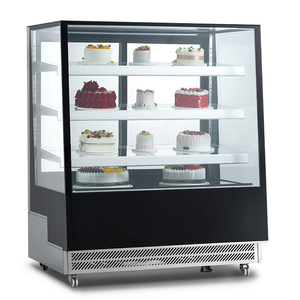 Refrigerador de panadería Vitrina Refrigeradores de pie Gabinete de exhibición comercial Refrigerador de exhibición de pasteles - Product Image 1