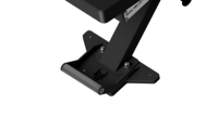 Banc de musculation multifonctionnel réglable en acier inoxydable pour exercices de musculation, triceps et biceps