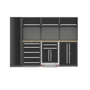 JZD Tool Cabinet Garage Workshop Drawer Tool Chest Workbench Tools Storage System